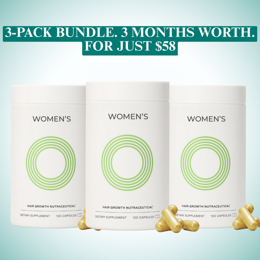 [3-PACK] Women Hair Growth Nutraceutical