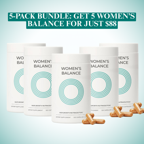 [5-PACK] Women's Balance Hair Growth Nutraceutical